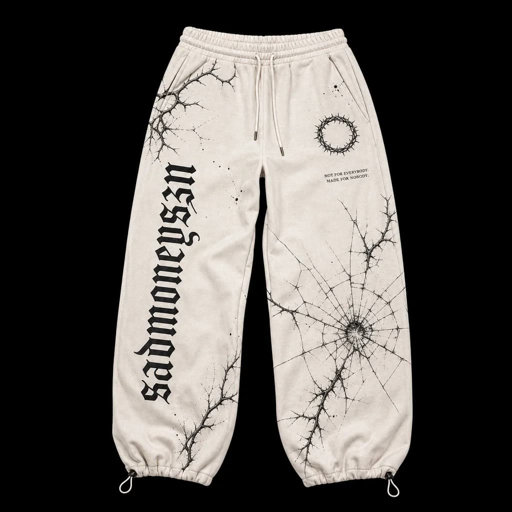 PEACE IS EXPENSIVE TRACKSUIT — BONE — view 3