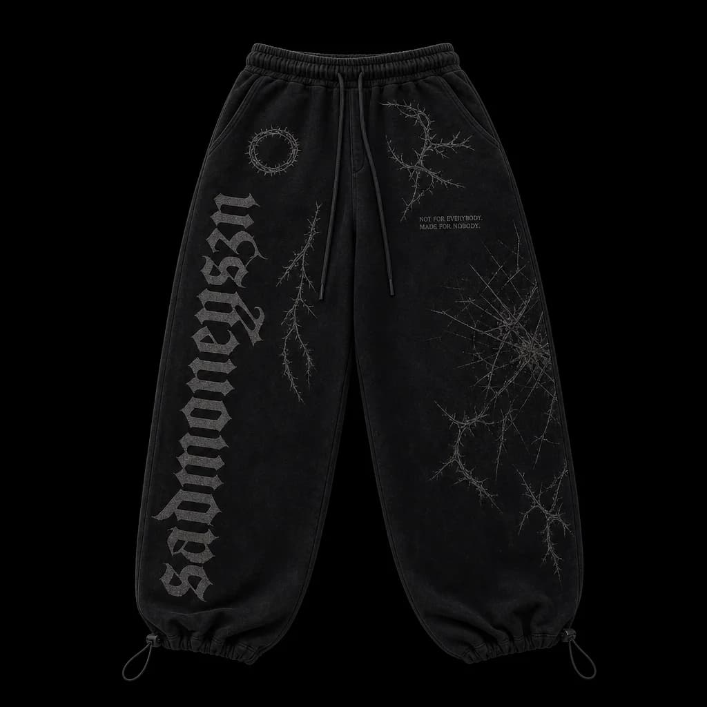 PEACE IS EXPENSIVE TRACKSUIT — ONYX — view 3